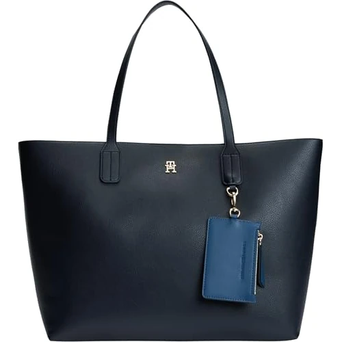 Oferta limitada: Tommy Hilfiger Bolso Tote Mujer Icon con monedero, Azul (Space Blue), Talla Única de 111.00 € a 115.77 € (ahorro -4.30%)