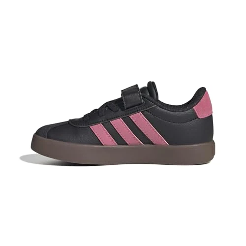 Zeitlich begrenztes Angebot: adidas Unisex Kinder Vl Court 3.0 Hook and Loop Kids Shoes, core Black/pink Fusion/GUM5, 33 1/2 EU von 30.99 € auf 30.99 € (0.00% Rabatt)