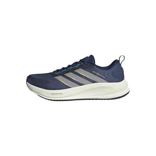 Zeitlich begrenztes Angebot: adidas Herren Supernova Ease 2 Running Shoes, Dark Blue/Off White/Matte Gold, 46 EU von 90.00 € auf 81.33 € (10% Rabatt)