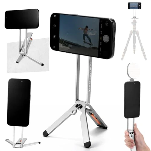 Offerta a tempo: K&F CONCEPT Treppiede Magnetico per Telefono, Mini Treppiede per Smartphone - 0.00% da 27.99 € a 27.99 €