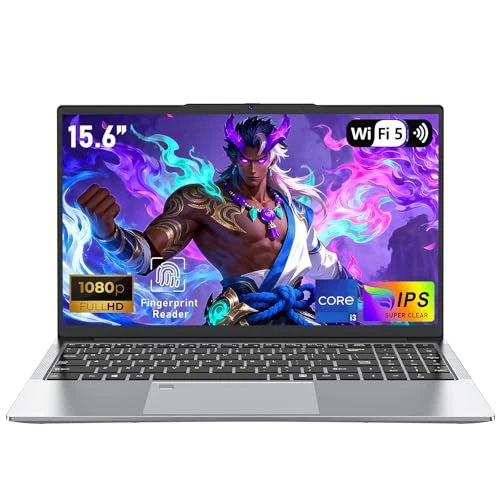 CHIFUYOU 15,6 cala laptop komputer przenośny, i3-1025G1 do 3,4 GHz RAM 16 GB SSD 512 GB komputer, podświetlana klawiatura, metalowa pokrywa, odblokowanie linii papilarnych
