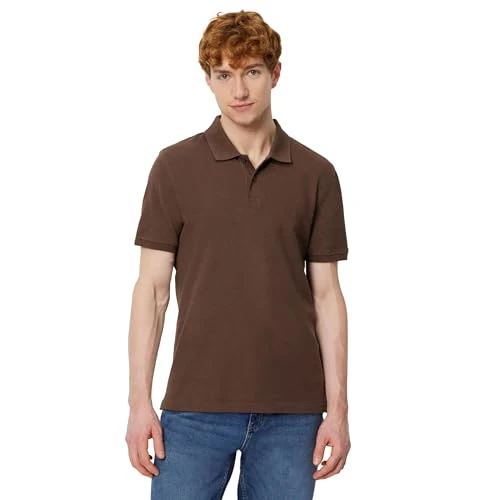 Oferta limitada: Amazon Essentials Polo de Piqué de Algodón de Ajuste Entallado Hombre, Hazel Intenso, S de 11.77 € a 11.77 € (ahorro 0.00%)