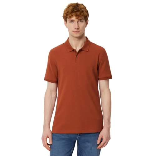 Oferta limitada: Amazon Essentials Polo de Piqué de Algodón de Ajuste Entallado Hombre, Rojo Ladrillo., XL de 14.00 € a 14.00 € (ahorro 0.00%)