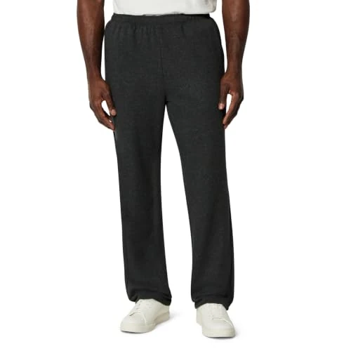 Oferta limitada: Amazon Essentials Pantalones Deportivos de Algodón Suave con Dobladillo Abierto de Corte Estándar Hombre, Carbón Mezcla, L de 11.38 € a 11.38 € (ahorro 0.00%)
