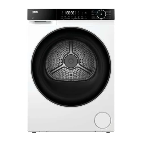 Offerta a tempo: Haier X Serie 5 Asciugatrice 8 Kg a Pompa di Calore, Libera Installazione, Classe D, I-Refresh, Hygienic Care, Smart AI Drying, Filtro 3in1, Wi-Fi e App hOn, 84.5x59.5x59.3 cm, Bianca – HD80-D357U1-IT - 14% da 490.94 € a 419.99 €
