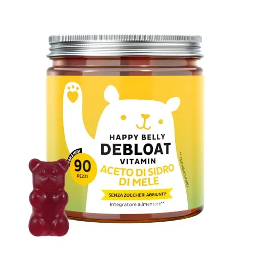 Tijdelijke aanbieding: Bears with Benefits - Gummies Appelazijn - Spijsvertering - 90 stuks van 38.23 € naar 38.23 € (0.00% korting)
