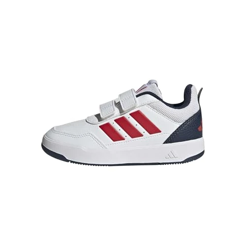 Offre limitée : adidas Mixte Enfant Tensaur Sport 3.0 Hook and Loop Kids Shoes, FTWR White/Collegiate Red/Collegiate Navy, 33 EU de 38.00 € à 27.90 € (27% de remise)