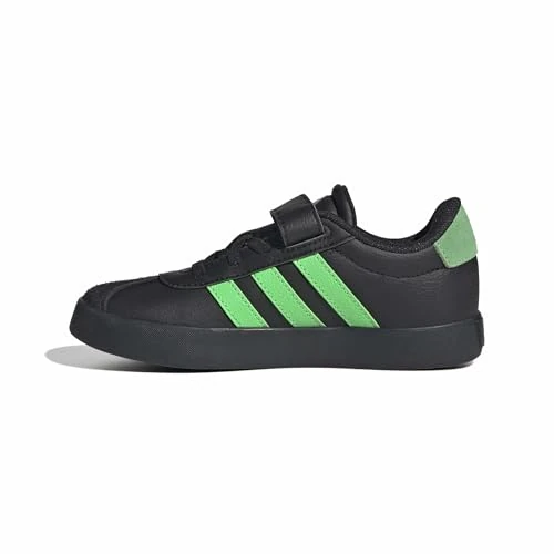 Limited-time offer: adidas Unisex Kids Vl Court 3.0 Hook and Loop Kids Shoes, core Black/Screaming Green/Carbon, 12 UK Child from 33.00 £ to 31.35 £ (save 5%)