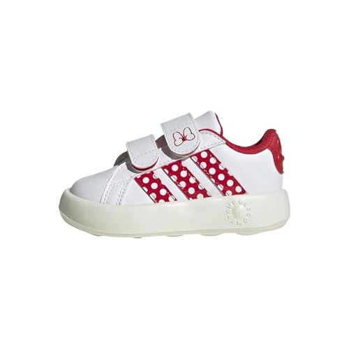 Zeitlich begrenztes Angebot: adidas Unisex Baby Disney Minnie Mouse Grand Court Infants Shoes, FTWR White/Pure Ruby/Off White, 22 EU von 38.00 € auf 38.00 € (0.00% Rabatt)