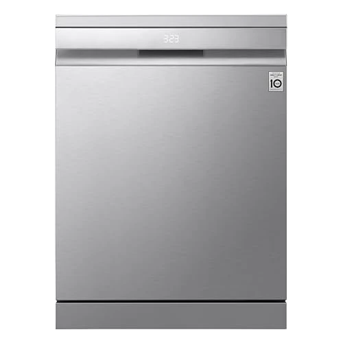 Offerta a tempo: LG DF587HVS Lavastoviglie Libera Installazione Classe A -10%, 14 Coperti, Lavaggio a Vapore TrueSteam, LED Esterno, Sistema QuadWash, 4 Bracci Irroratori, Serie 5, Auto-Apertura, 43dB, Wi-Fi, Grigia - 39% da 899.00 € a 550.00 €