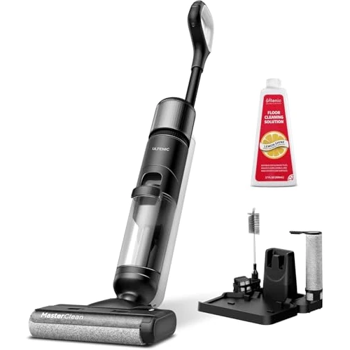 Limitiertes Angebot: Ultenic Nass Trockensauger akku, Saugwischer Kabellos, 50 Minuten Laufzeit, Selbstreinigungsfunktion, ideal für Hartböden sowie Haushalte mit Haustieren und Kindern von 319.99 EUR auf 199.99 EUR (Spare 38%)