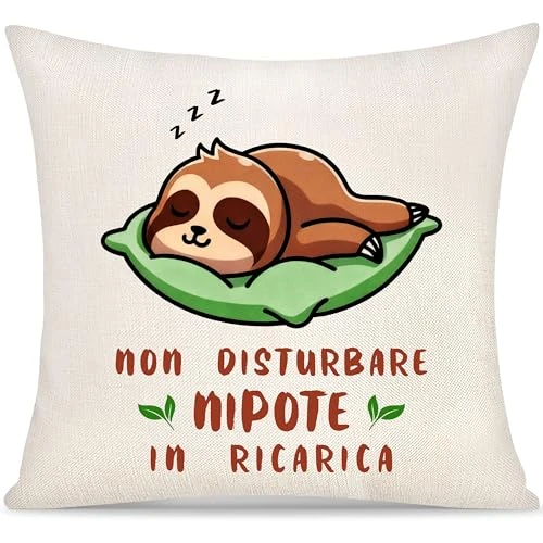 Yoskiasd Funda de cojín nieto funda de cojín decorativa para niños y hombres regalos de tías y tías regalos de cumpleaños, graduación y Navidad (nieto)