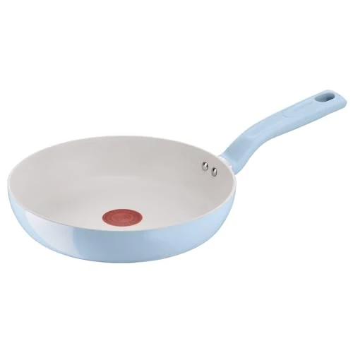 Lagostina Brezza pan met antiaanbaklaag, Ø 24 cm, minerale coating, thermo-signaal warmteweergave, geklonken handgreep, geschikt voor inductie