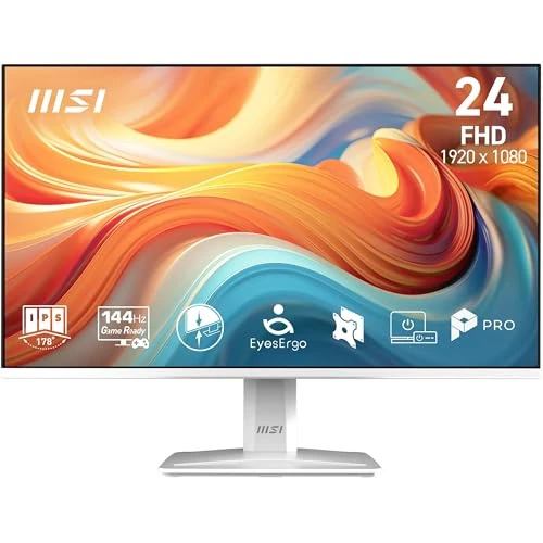 Offerta a tempo: msi PRO MP243WA E14 Monitor PC 24" FHD 1920x1080 IPS, 144 Hz, 1 ms, HDR Ready, Adaptive Sync, Eye Care, altoparlante integrato, HDMI 1.4b, DP 1.2a, senza cornice, inclinabile, compatibile VESA - 21% da 111.99 € a 89.00 €