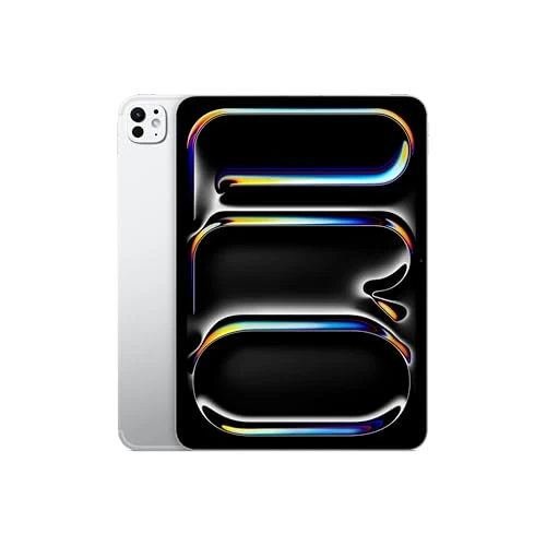 Offerta a tempo: Apple iPad Pro 11'' (M5): Ultra Retina XDR, Vetro standard, 256 GB, Wi-Fi + Cellular, fotocamere frontale e posteriore da 12MP, scanner LiDAR, un giorno di batteria – Argento - 5% da 1369.00 € a 1299.00 €