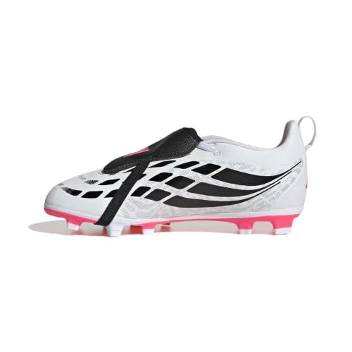 Zeitlich begrenztes Angebot: adidas Unisex Kinder Predator Club Fold-Over Tongue Firm Ground/Multi Ground Football Boots Kids Shoes, FTWR White/Solar Turbo/core Black, 38 2/3 EU von 55.00 € auf 40.72 € (26% Rabatt)