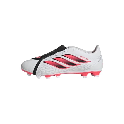 Offre limitée : adidas Mixte Predator Club Fold-Over Tongue Firm Ground/Multi Ground Football Boots Shoes, FTWR White/Solar Turbo/Core Black, 42 EU de 65.00 € à 65.00 € (0.00% de remise)