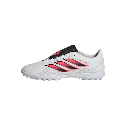 Offre limitée : adidas Mixte Predator Club Fold-Over Tongue Turf Football Boots Shoes, FTWR White/Solar Turbo/Core Black, 43 1/3 EU de 50.40 € à 50.40 € (0.00% de remise)