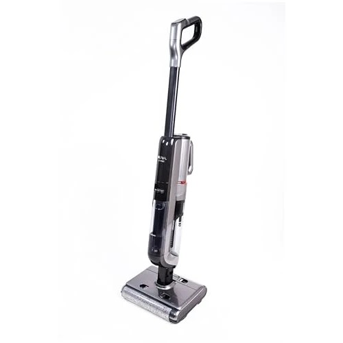 Offerta a tempo: Saimac Nova Aspirapolvere Lavapavimenti Senza Fili, Lava e Aspira, Doppio Rullo Autopulente Anti-Groviglio, 23 KPa, Pulizia Bordi, Assistente Vocale Italiano, Autopulizia ad Aria Calda - 0.00% da 429.00 € a 429.00 €