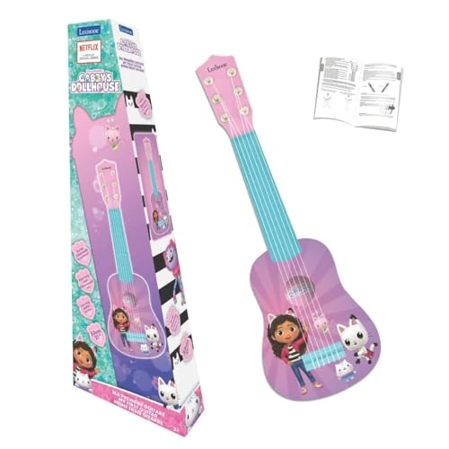 Offre limitée : Lexibook, Gabby et la Maison Magique Ma Première Guitare, K200GDHLXB de 29.99 € à 21.99 € (26.68% de remise)