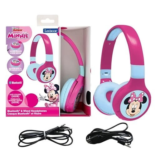 Limited-time offer: LEXIBOOK, Minnie Bluetooth Headphones, HPBT010MNLXB from 29.99 £ to 29.99 £ (save 0.00%)