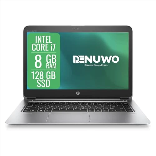 Tijdelijke aanbieding: HP EliteBook Folio PC Notebook Intel Core i7 6th, RAM 8 GB, SSD 128 GB, display 14 inch, WiFi, Windows 11 Pro + Libre Office (gereviseerd) van 269.00 EUR naar 239.99 EUR (korting 11%)