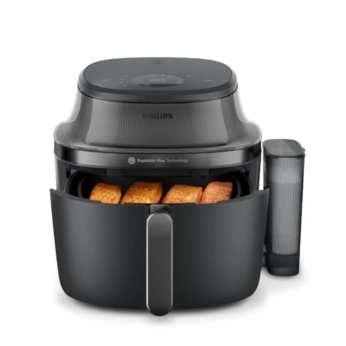 Oferta limitada: Philips Airfryer 5000: cocina saludable con vapor y aire, 21 funciones, 7,2 L, tecnología RapidAir Plus, limpieza automática y diseño premium (NA540/00) de 229.99 € a 229.99 € (ahorro 0.00%)