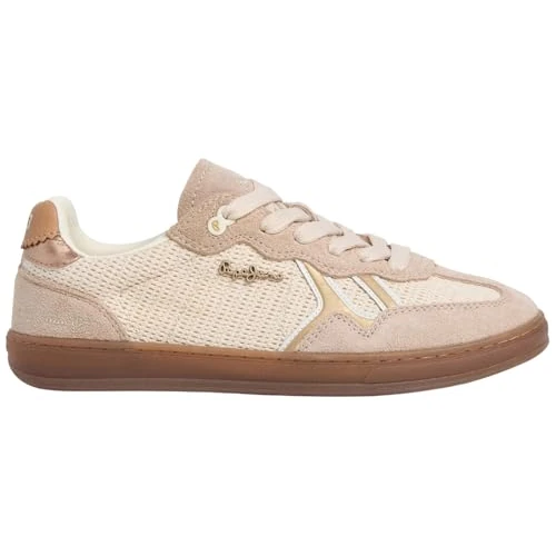 Zeitlich begrenztes Angebot: Pepe Jeans Damen Ball Natural W Sneak, Beige (Ecru White), 42 EU von 45.33 € auf 45.33 € (0.00% Rabatt)