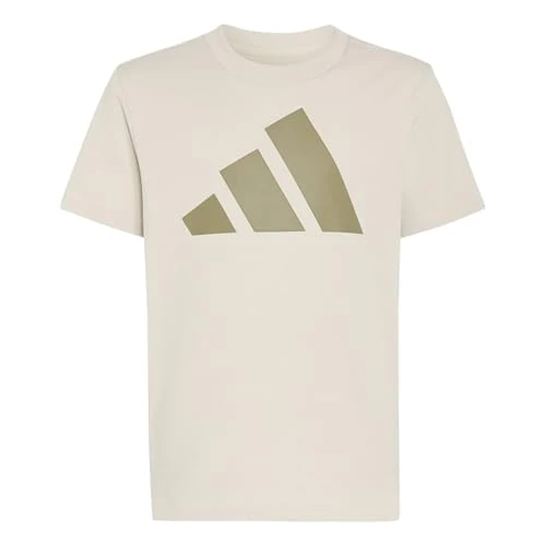 Offre limitée : adidas Mixte Enfant Essentials Big Logo Shirt, Crystal Linen/Khaki Six, 15-16 Years de 20.00 € à 20.00 € (0.00% de remise)
