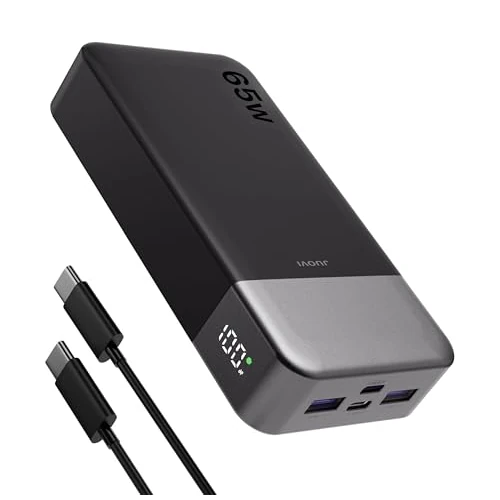 Offerta a tempo: JUOVI Laptop Power Bank 65W 20000mAh Caricatore Portatile - 16% da 42.99 € a 36.09 €