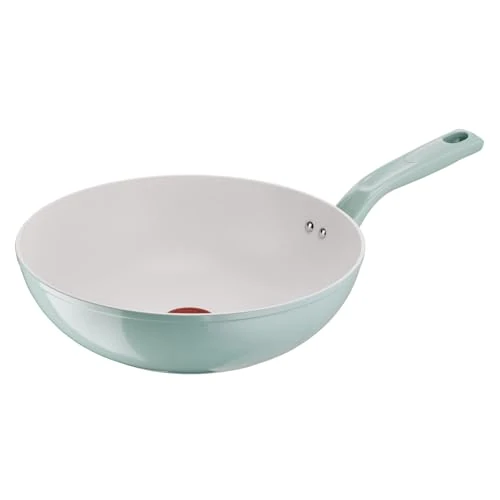 Lagostina Salvia 010288041928 - Wok de 28 cm con revestimiento antiadherente, compatible con inducción