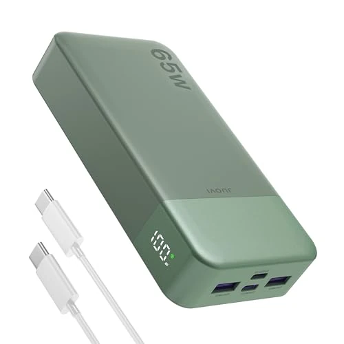 Offre limitée : JUOVI Batterie Externe 65W 20000mAh Power Bank USB C in&Out Chargeur Portable Charge Rapide Compatible avec MacBook iPhone 17 16 15 14 Galaxy S24 Smartphone Ordinateur Portable Tablette de 42.99 € à 42.99 € (0.00% de remise)