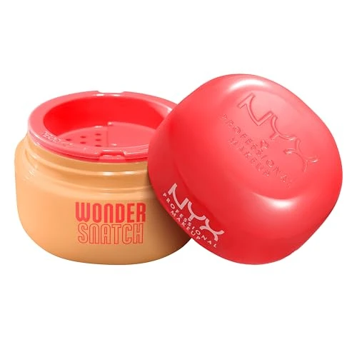 Offerta a tempo: NYX Professional Makeup Polvere Libera Fissante, Finish Glow a Lunga Tenuta, Formula Arricchita con Peptidi e Tè Verde, Wonder Snatch Powder, Banana Brat, 6 g - 32% da 10.95 € a 7.50 €