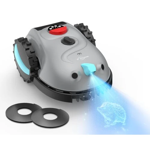 Zeitlich begrenztes Angebot: YARDCARE V100 Mähroboter ohne Begrenzungskabel, mit KI-Vision Navigation, Kein RTK, Kein Signalabbruch, 150 Hinderniserkennung, mit Magnetstreifen, Ersatzklingen, Empf. für kleine Gärten bis zu 150㎡ von 399.99 € auf 399.99 € (