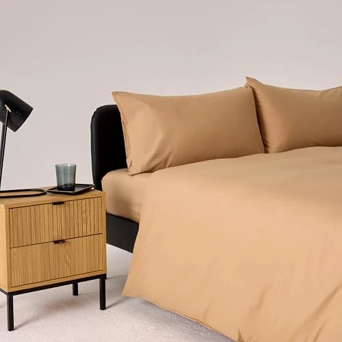 Offerta a tempo: Bassetti Completo Copripiumino Una Piazza E Mezzo, Corda, 100% Cotone, 200X200 cm, Set Copripiumino, Parure, Lavabile In Lavatrice, Sacco Copripiumino, Lenzuolo Sotto Con Angoli, Federa - 40% da 68.50 € a 41.28 €