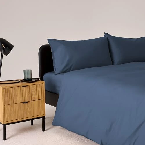 Bassetti Duvet Cover Set, Blue, 100% Cotton, 200 x 200 cm
