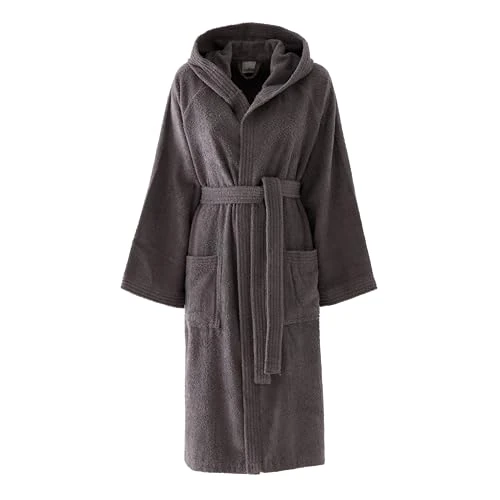 Bassetti Accappatoio Bathrobe, Smoke, One Size