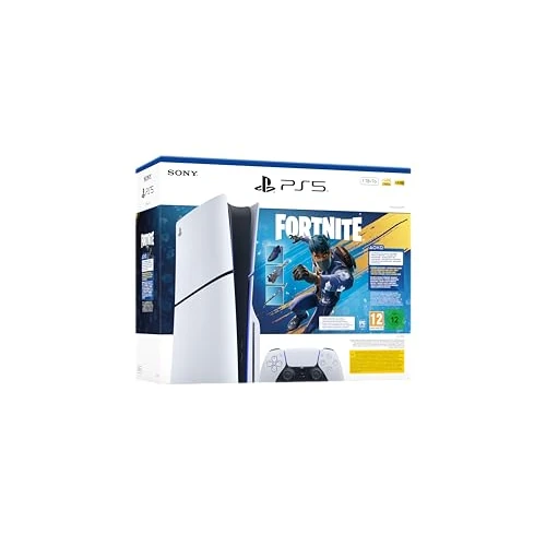 PS5 Console 1TB Standard Slim White + Flowering Chaos