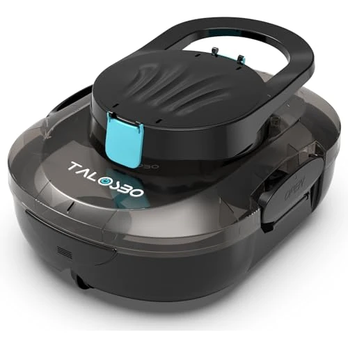 Offerta a tempo: (2026 Upgrade) TALOSBO S1PRO Robot per Piscina Senza Fili, Automatica 120 Min Aspiratore Piscina fuori terra, Doppio Motore, Ricarica 2,5 Ore, per piscine fino a 100 m², Parcheggio Automatico - 32% da 159.98 € a 108.70 €