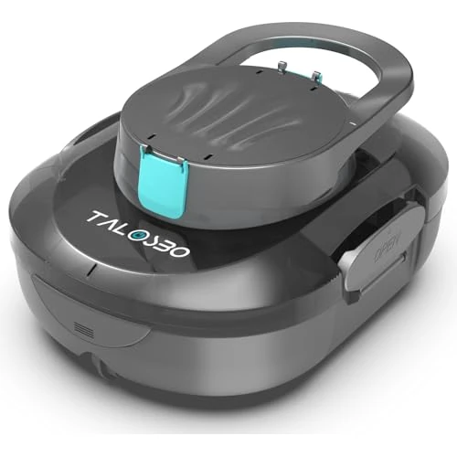 Oferta limitada: TALOSBO (2026 Upgrade) S1PRO Robot Piscina, Doble Motor Robot Limpiafondos Piscina Sin Cable, 120 Min de Limpieza, Carga en 2.5h, Autoaparcable, para Piscinas de Fondo Plano 100 m² de 125.53 € a 117.32 € (ahorro 7%)