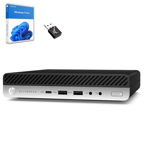 Offerta a tempo: HP EliteDesk 800 G Intel i5 Business Office Multimedia Computer con 24 mesi di garanzia! USB 3.0 | WLAN | Windows 11 Prof. 64 bit con chiavetta USB (800 G5 | 8 GB RAM | 256 GB SSD | W11 Pro) - 0.00% da 277.00 € a 277.00 €