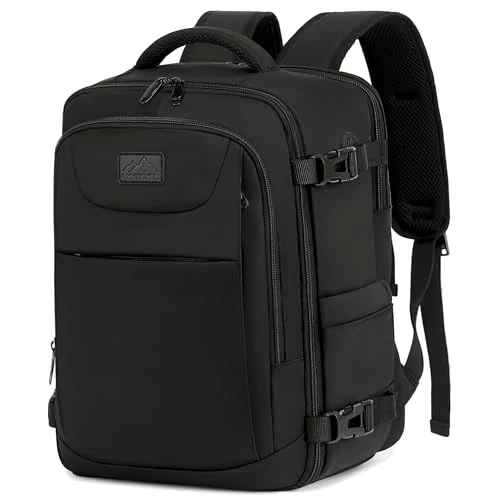 Oferta limitada: LYNXCHER Mochila 40x30x20 Viaje Cabina Avión Equipaje de Mano Aprobada para Ryanair EasyJet Eurowings 24L Portátil 15,6 Pulgadas Hombre Mujer Negro de 39.99 € a 27.54 € (ahorro 31%)