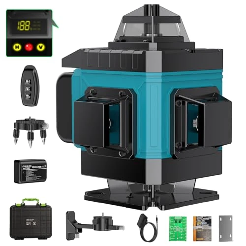 Oferta ograniczona: Poziomica laserowa samopoziomująca 360 stopni z 54.99 EUR na 54.99 EUR (znizka 0%)