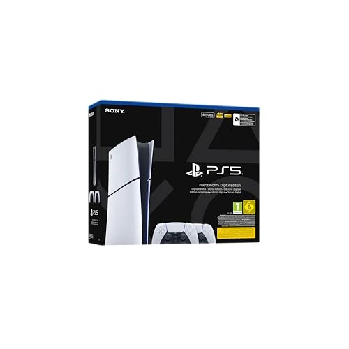 Offerta a tempo: Playstation Sony Interactive Entertainment Bundle 5 edizione digitale 825 GB- due controller wireless DualSense® - 17% da 649.99 € a 537.00 €