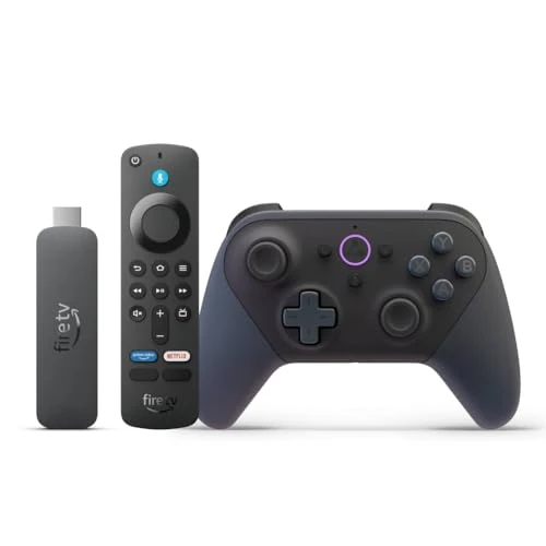 Offerta a tempo: Fire TV Stick 4K Select + controller Luna | Bundle per giocare in streaming - 0.00% da 124.98 € a 124.98 €