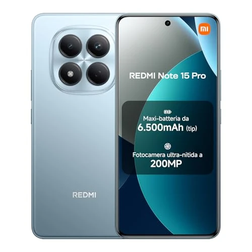 Limited-time offer: Redmi Note 15 Pro 12+512 Glacier Blue (No power adapter included) from 309.44 GBP to 309.44 GBP (save 0%)