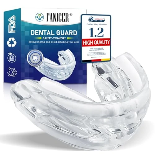 Ferula Descarga Bruxismo, Respirador Nasal Comodo, Diseno Suave Y Ajustable, Para Respirar Mejor Por La Noche, Confortable Para Uso Diario, Facil De Limpiar Y Mantener