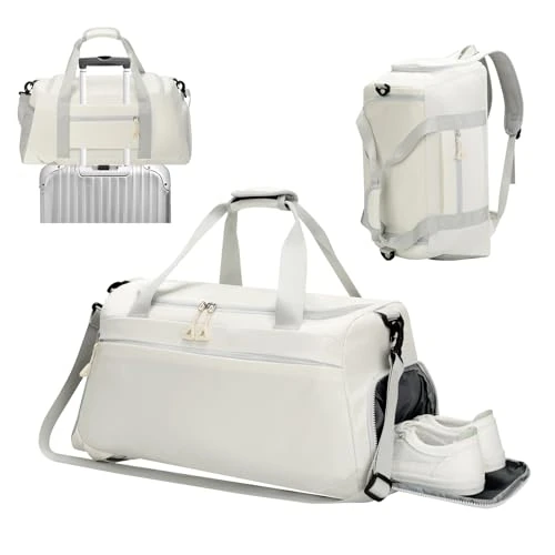 Offre limitée : AiQInu 35L Sac de Sport Femme, 3-en-1 Sac Sport Homme, Imperméable Compartiments Multiples, Sacs de Voyage avec Compartiments Chaussures et Humide, Polyvalent pour Gym, Voyage, Week-End de 24.99 € à 24.99 € (0.00% de remise)
