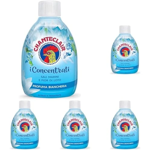 Chanteclair - I Concentrati, Profuma Biancheria, Sali Marini e Fior di Loto, Profumo Intenso e Persistente sui Capi - 220 ml