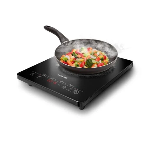 Offerta a tempo: Philips Piastra a induzione elettrica 3000, 2000W, 8 livelli, Display Touch - 36% da 69.90 € a 44.99 €